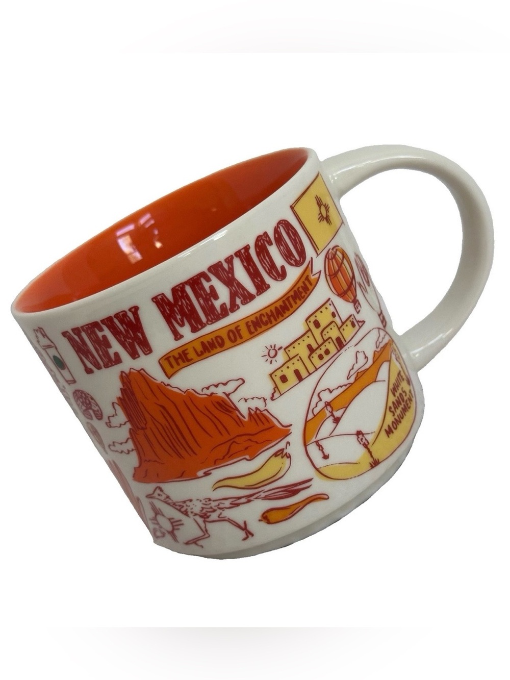 Retired Starbucks New Mexico 14 oz Mug You Are Here Collection Coffee Tea Cup